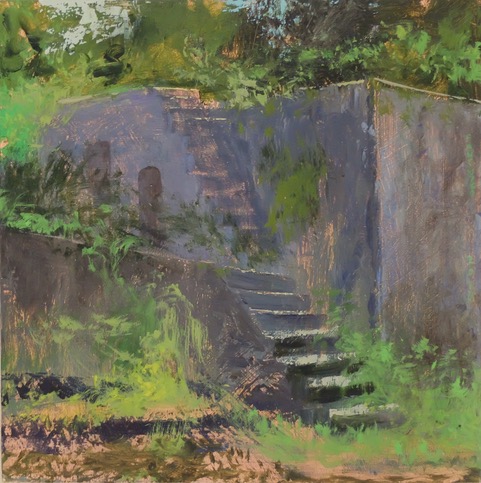 stairs at the fort 12x12
